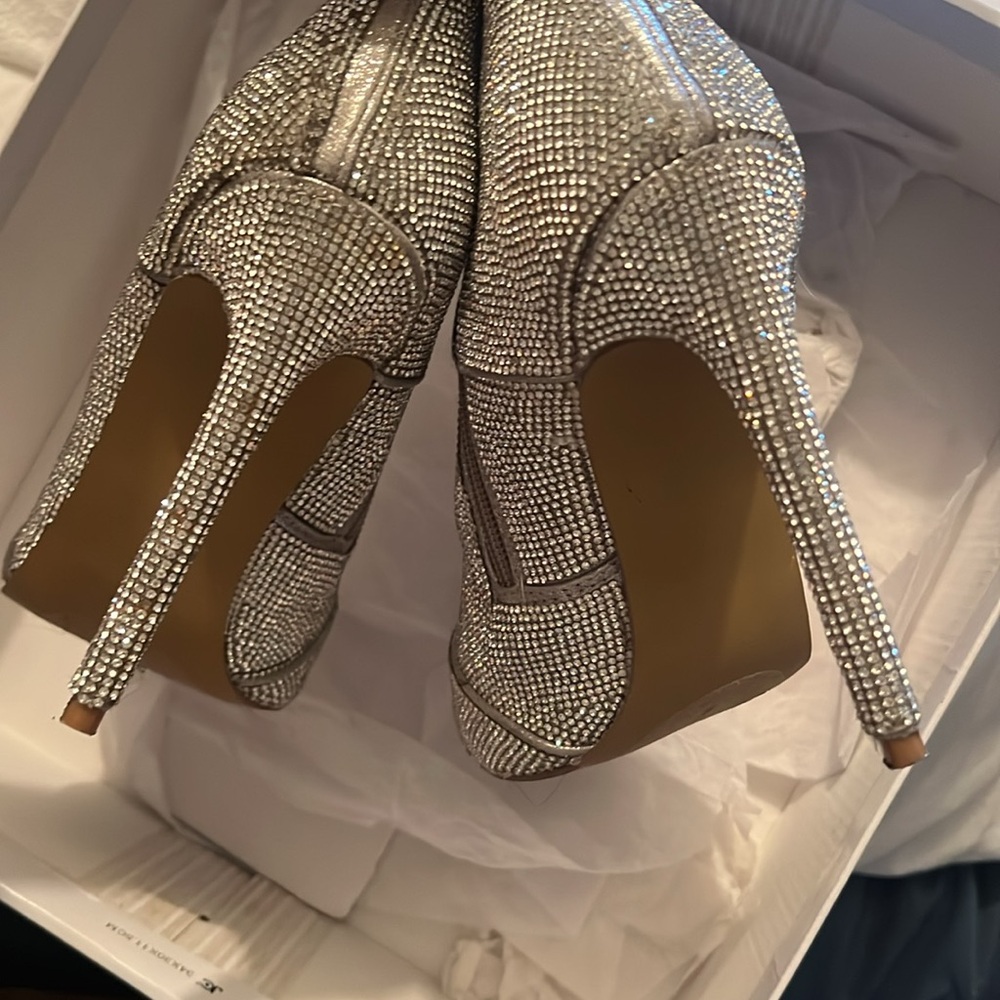 Steve Madden Rhinestone boots - Picture 4 of 5